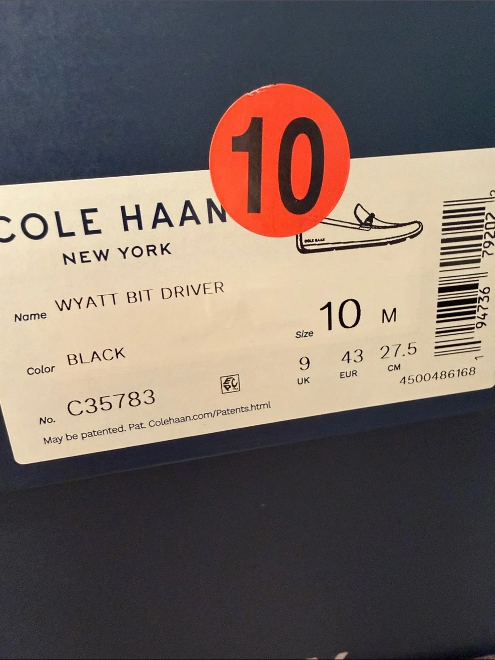 Cole Haan sleek black